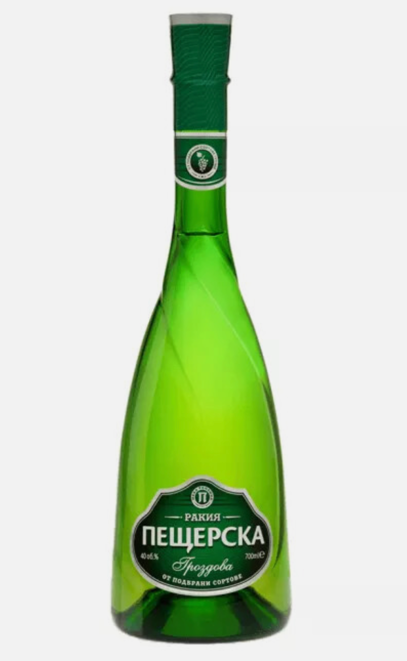 Пещерска Гроздова Ракия 700ml 40%